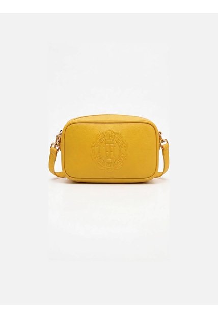 Bolso Amarillo Cruzado Tipo Cámara Tommy Hilfiger