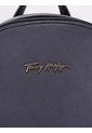 Morral Azul Mediana Redondeada Con Logo Script Tommy Hilfiger de Tommy Hilfiger