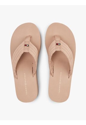 Sandalias Beige Con Plataforma Tipo Cuña Tommy Hilfiger