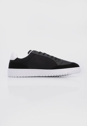 Tenis Lifestyle Negro-Blanco Tommy Hilfiger Tommy Jeans City Textile Cupsole