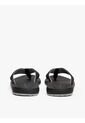 Sandalias Negro Con Logo En Tiras Texturizadas Tommy Hilfiger de Tommy Hilfiger