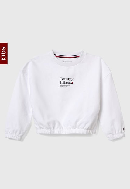 Buzo Blanco-Negro-Rojo Tommy Hilfiger