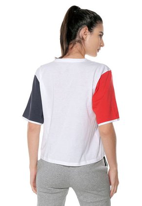 Camiseta Blanco-Azul-Rojo Tommy Hilfiger Sports
