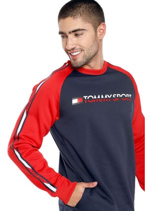 Buzo Azul-Rojo Tommy Hilfiger