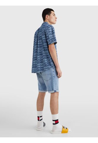 Tommy Jeans - Camisa De Manga Corta Con Logos Tommy Jeans