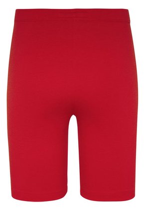 Bermudas De Ciclista Signature Mujer Rojo Tommy Jeans