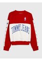 Sudadera NBA De Tommy Hilfiger Rojo Tommy Jeans de Tommy Jeans