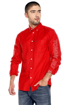 Camisa Rojo Tommy Jeans