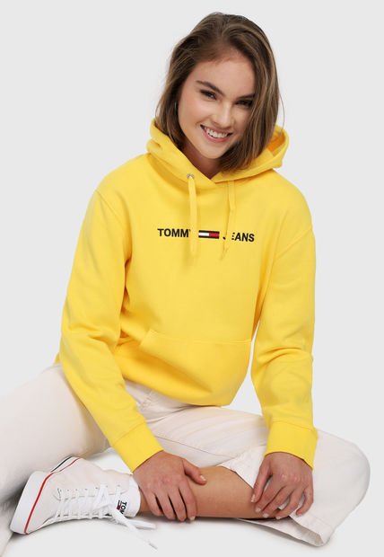 Buzo Amarillo-Azul Tommy Jeans - Compra Ahora | Dafiti Colombia