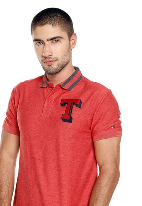 Polo Rojo-Azul Tommy Jeans