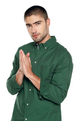 Camisa Verde Tommy Jeans