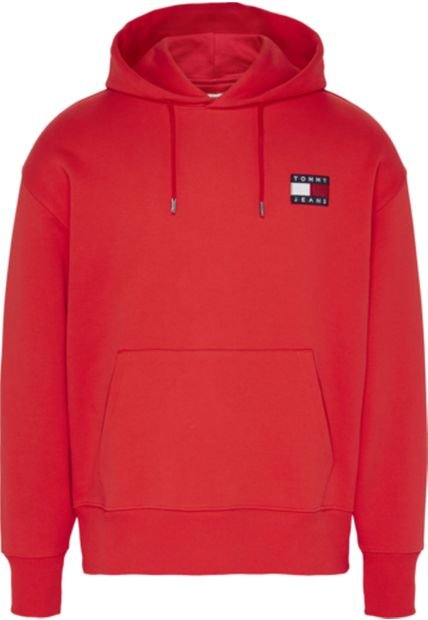 Buzo Badge Rojo Tommy Jeans - Compra Ahora | Dafiti Colombia