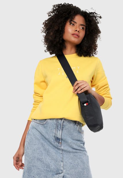 Buzo Amarillo Tommy Jeans - Compra Ahora | Dafiti Colombia