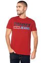 Camiseta Rojo-Azul-Negro Tommy Jeans de Tommy Jeans