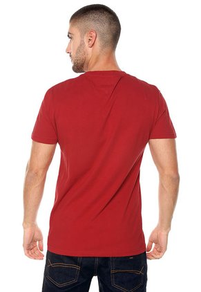 Camiseta Rojo-Azul-Negro Tommy Jeans