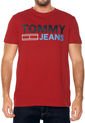 Camiseta Rojo-Azul-Negro Tommy Jeans de Tommy Jeans