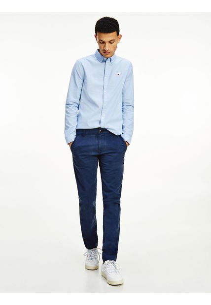 Dickies XD814 pantalón en gabardina FLEX corte slim fit trabajo casual  Color Verde Olivo - Talla 32X32