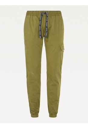 Joggers Scanton Con Bolsillo Tipo Cargo Verde Tommy Jeans