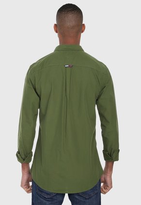 Camisa Verde Tommy Jeans