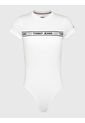Body Cut-Out Con Cinta Con Inscripción Blanco Tommy Jeans de Tommy Jeans