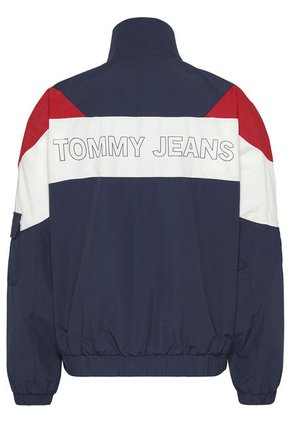 Cortavientos Chicago Con Parche Azul Tommy Jeans
