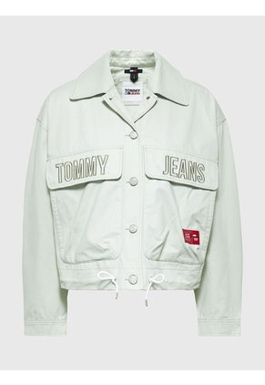 Cazadora Surplus Con Logo Bordado Gris Tommy Jeans