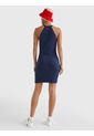 Vestido Bodycon De Espalda Deportiva Mujer Azul Tommy Jeans de Tommy Jeans