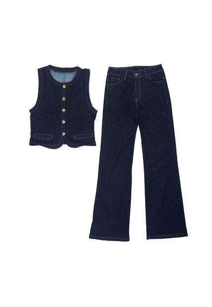 CONJUNTO TOP M MUJER 2-5989 Talla 14