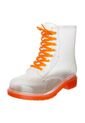Bota Media Top Moda Transparente-Naranja de TOP MODA