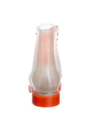 Bota Media Top Moda Transparente-Naranja