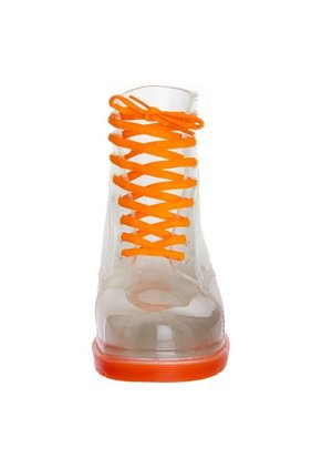 Bota Media Top Moda Transparente-Naranja