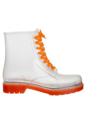 Bota Media Top Moda Transparente-Naranja