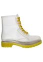 Bota Media Top Moda Transparente-Amarillo de TOP MODA