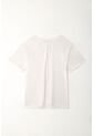Topmark Camiseta Básica Con Aberturas En Espalda Crudo Para Mujer de topmark