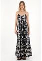 Topmark Vestido Largo Con Estampado De Flores Para Mujer de topmark