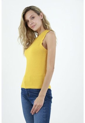 Camiseta Amarilla Para Mujer