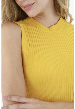 Camiseta Amarilla Para Mujer