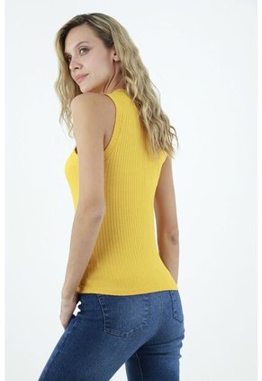 Camiseta Amarilla Para Mujer