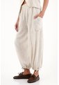 Topmark Pantalón Tipo Jogger Gris Para Mujer de topmark