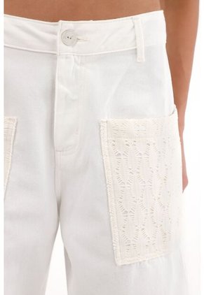 Topmark Pantalón Tipo Horseshoe Crudo Para Mujer