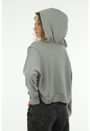 Buzo Gris Para Mujer