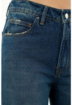 Topmark Jean Azul Lavado Oscuro Para Mujer