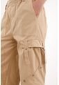 Topmark Pantalón Cargo Tiro Alto Crudo Para Mujer de topmark