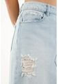 Topmark Falda Azul En Denim Para Mujer de topmark