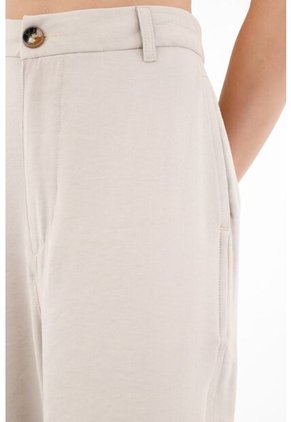 Pantalón Clásico Café Para Mujer