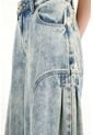 Topmark Jean Wide Leg Tiro Alto Azul Claro Para Mujer de topmark
