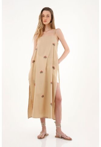 Cover Up Con Estampado De Flores Para Mujer topmark