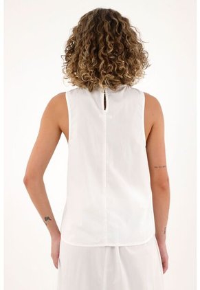 Topmark Camisa Manga Sisa Crudo Para Mujer