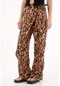 Topmark Pantalón Con Estampado De Animal Print Multicolor Para Mujer de topmark