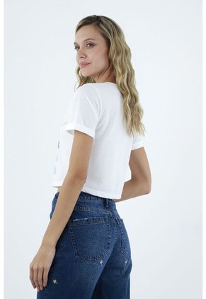 Camiseta Blanca Para Mujer